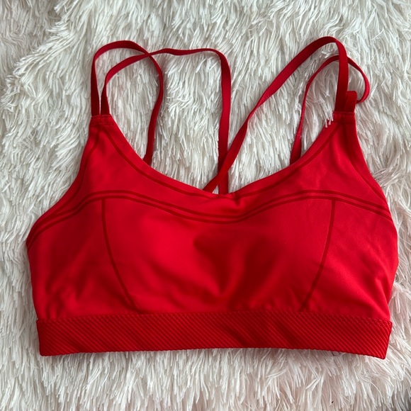 aerie Other - Aerie Goals Velvet Trim Sports Bra